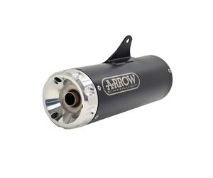 KIT TERMINALE REBEL FONDELLO ALLUMINIO ARROW PER HONDA GB 350 S 2025