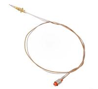 Kit termocoppia a gas, bruciatore a gas con testa in rame, termocoppia di ricambio per stufe Sabaf integrate (ago corto 70 cm)
