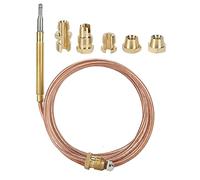Kit termocoppia per fornello a gas Sonda di rilevamento temperatura Gruppo pilota gas Caminetto Forno sostitutivo Riscaldatore Forno per pizza Caldaia con dado 600 mm (1500 mm)