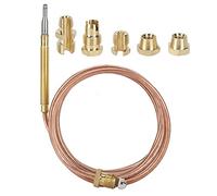 Kit termocoppia per fornello a gas Sonda di rilevamento temperatura Gruppo pilota gas Caminetto Forno sostitutivo Riscaldatore Forno per pizza Caldaia con dado 600 mm (600 mm)