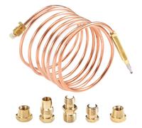 Kit termocoppia universale stufa un gas 1500Mm M6X0,75 con dado di troppo p9637
