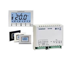 Kit termostato ad incasso e attuatore Fantini Cosmi per fan-coil CH133ARR2