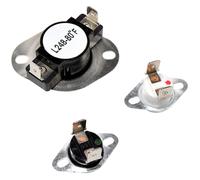 HQRP Asciugatrice Termostato & Thermal Fuse Kit Per Admiral LA1053 Replacement