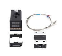 Kit Termostato per Regolatore di Temperatura PID LED Digitale 0-400℃ Kit Termostato Ad Alta Tensione da 100ACV A 240ACV EX - C100 per Cibo, Incubatrice, Forno e Molte Altre Apparecchiature