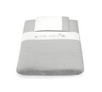 CAM - Kit Tessile per Culla Cullami - Grigio Stelline