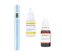 Kit Test Cloro Ph Misuratore con Tester Digitale TDS Residuo Fisso Acqua