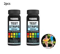 Kit Test Strisce NO2 Ph Acqua 100Pcs 7 IN 1 Acquario Cloro Pesce Serbatoio