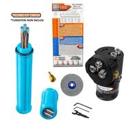 Kit Testa Affila Punta Elettrodo TIG Arc-Zone Sharpie DX PRO Kit Angolo 15°-45°
