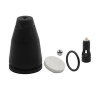 Kit testa di spruzzatura rotante con ugello turbo, kit di ricambio per testina rotante con connettore in ottone per idropulitrice Karcher K2-K7