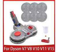 Kit testa Mop elettrico per Dyson V7 V8 V10 V11 V15Gen5 parte aspirapolvere attacco Mop con serbatoio dell'acqua pulizia panno straccio