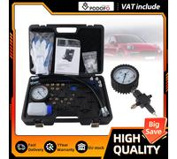 Kit Tester Alta Pressione Diesel Common Rail Podofo 2000 Bar con Tappi per Tubi Iniettori per Test Pressione Motore con Valigetta