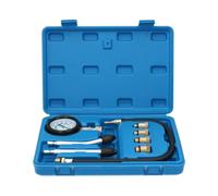 Kit Tester Compressione Cilindro Motore Benzina M10 - M18 Adattatori Temporiz...