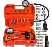 Kit Tester Compressione Misuratore Pressione Cilindri Motori Diesel 0-70 Bar