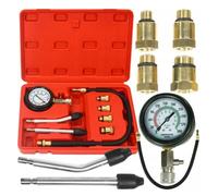 Kit Tester Compressione Motore Benzina Auto Misuratore Pressione Professionale