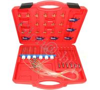 Kit tester controllo prova iniettori auto motore diesel iniettore adattatori