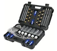 KIT TESTER CONTROLLO PROVA INIETTORI MOTORE DIESEL INIETTORE ADATTATORI