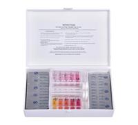Kit Tester Della Piscina - 100 Pezzi Di Prova 'acqua Di Nuoto | Accessorio Per Test Di Vasca Idromassaggio Multiuso | Vasche Idromassaggio Strisce Di Test 'acqua Per Cloro PH, Durezza,