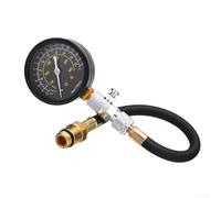 Kit tester di compressione con manometro analogico 0-300 PSI per rilevare incendi irregolari e perdita di compressione nei motori a combustione interna