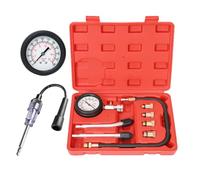 Kit tester di compressione con tester per candele,TONZACK di compressione standard benzina 0-20 bar e 0-300 psi, misurazione del test di compressione del motore Automotive M10 M12 M14 M18