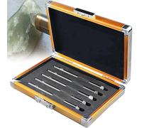 Kit tester di durezza, tester portatile per graffi su metallo, per gemme, giada, gioielli, rocce e minerali con scatola