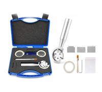 Kit tester per taglio trasversale, kit tester di adesione per boccaporto, con lame da 1 mm/2 mm/3 mm, lente d'ingrandimento, pennello e nastro, per valutazione del rivestimento, vernice, rivestimenti