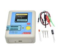 Kit tester per transistor - tester per componenti multifunzione per condensatore, rivelatore ad alta velocità | analizzatore schermo a colori pieni, test diodi, strumento di prova semiconduttore per