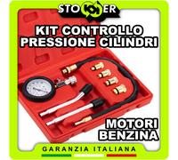 Kit Tester Pressione Compressione Cilindri per Motore Benzina Misuratore Pistone