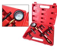 Kit tester pressione compressione per motore benzina auto moto manometro 300PSI