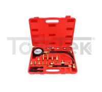 KIT TESTER PRESSIONE DI COMPRESSIONE MOTORE MISURATORE INIEZIONE AUTO