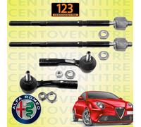 KIT TESTINE TESTE STERZO + GIUNTI SNODI ASSIALI ALFA ROMEO MITO