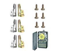 Kit Time Trippers - 3 Set di trigger timer per applicazioni timer, clip timer piscina accesa/spegnimento con 6 viti, componenti temporizzatori di orologio precisi, installati