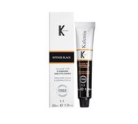 KIT TINTURA SOPRACCIGLIA CON OSSIGENO 3% KALENTIN IN VARI COLORI 30 ml (NERO INTENSO)