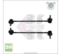 Kit Tiranti Barra Stabilizzatrice Dx+Sx Abs Per Honda Jazz Iii Jazz Ii #Ds