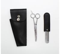 KIT TOELETTATURA CON FORBICE DENTATA E COLTELLO PER SFOLTIRE LA CRINIERA