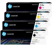 Kit Toner Originali HP 219X Alta Capacità (W2190X W2191X W2192X W2193X) CMYK