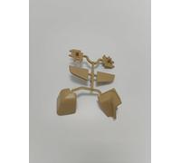 Kit Top cucina per Alzatina art. 201 Accessori Top Cucina 1 angolo interno, 1 angolo esterno, 1 tappo sx, 1 tappo dx (Vari Colori) (Beige, Kit accessori)