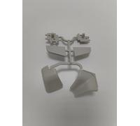 Kit Top cucina per Alzatina art. 201 Accessori Top Cucina 1 angolo interno, 1 angolo esterno, 1 tappo sx, 1 tappo dx (Vari Colori) (Grigio Chiaro, Kit accessori)