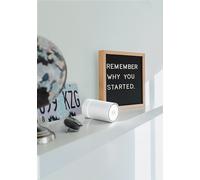 Kit torcia in alluminio verniciato bianco con magneti per collegamento Kit articolo Magnet 6916
