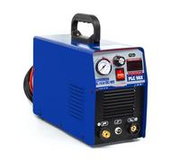 Kit torcia per taglio al plasma, Taglierina al plasma IGBT PLC55 50A Macchina da taglio al plasma ad aria digitale non ad alta frequenza con inverter DC elettrico 220 1/2 pollici pulito