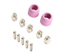 Kit Torcia Taglierina Plasma 12PZ Punte Elettrodi Ugelli per Serie AG60 SG55 CUT