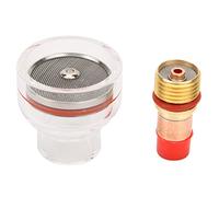 Kit Torcia WP Kit Torcia Saldatura Tig Torcia Tig Lente Gas Collet Coppa Vetro Accessori Tig 17 18 26 1.6mm Attrezzatura Saldatura Tig 2.4mm