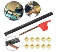 Kit tornitura CNC di livello professionale barra di alesatura 8 mm + inserti CCM