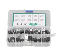 Kit transistor LM317T L7805 L7806 per progetti elettronici fai - -te 50pcs Assortimento