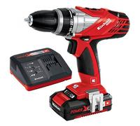 Kit trapano a percussione a batteria Einhell TE-CD 18/2 Li-i + batteria da 1,5 Ah + caricabatteria + valigetta