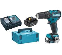 Kit Trapano Combi Senza Filo Brushless 2X 2Ah 10.8V / 12V - HP332DSAJ