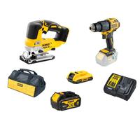 Kit Trapano + seghetto alternativo a batteria DeWalt 18V - DCK2073MDR