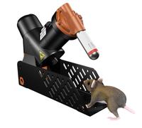 Kit trappola per topi automatico intelligente, pezzi di ricambio di ricambio Trappola per topi umani, macchina per trappole per topi domestici, durevole, facile da installare