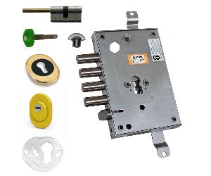 Kit trasformazione serratura 4+1 e cilindro europeo per Porta Blindata