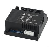 Kit trasmettitore e ricevitore RC 6V 12V auto elettrica (JR1958RX-2S 12V) | Adatto per auto elettriche da 6 V e 12 V, facile per vincoli di frequenza, segnale stabile, ideale per parti di ricambio