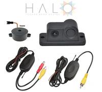 KIT TRASMETTITORE WIRELESS RCA CON TELECAMERE RETROMARCIA AUTO VIDEO RICEVITORE